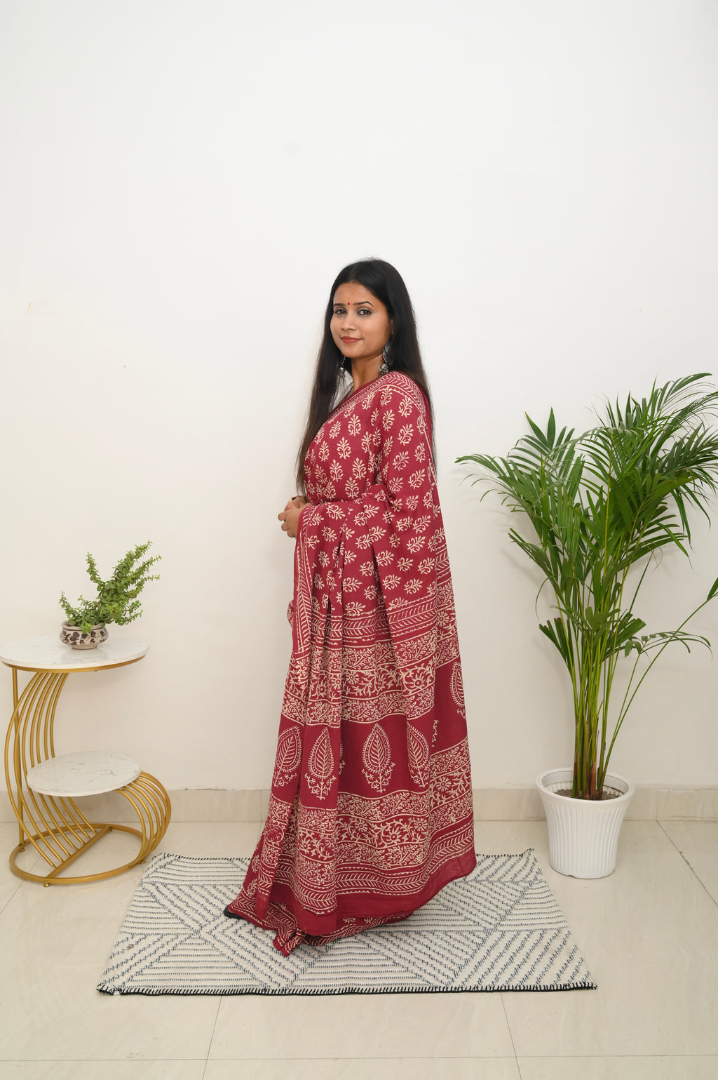 Mulmul Saree - Desi Bloom