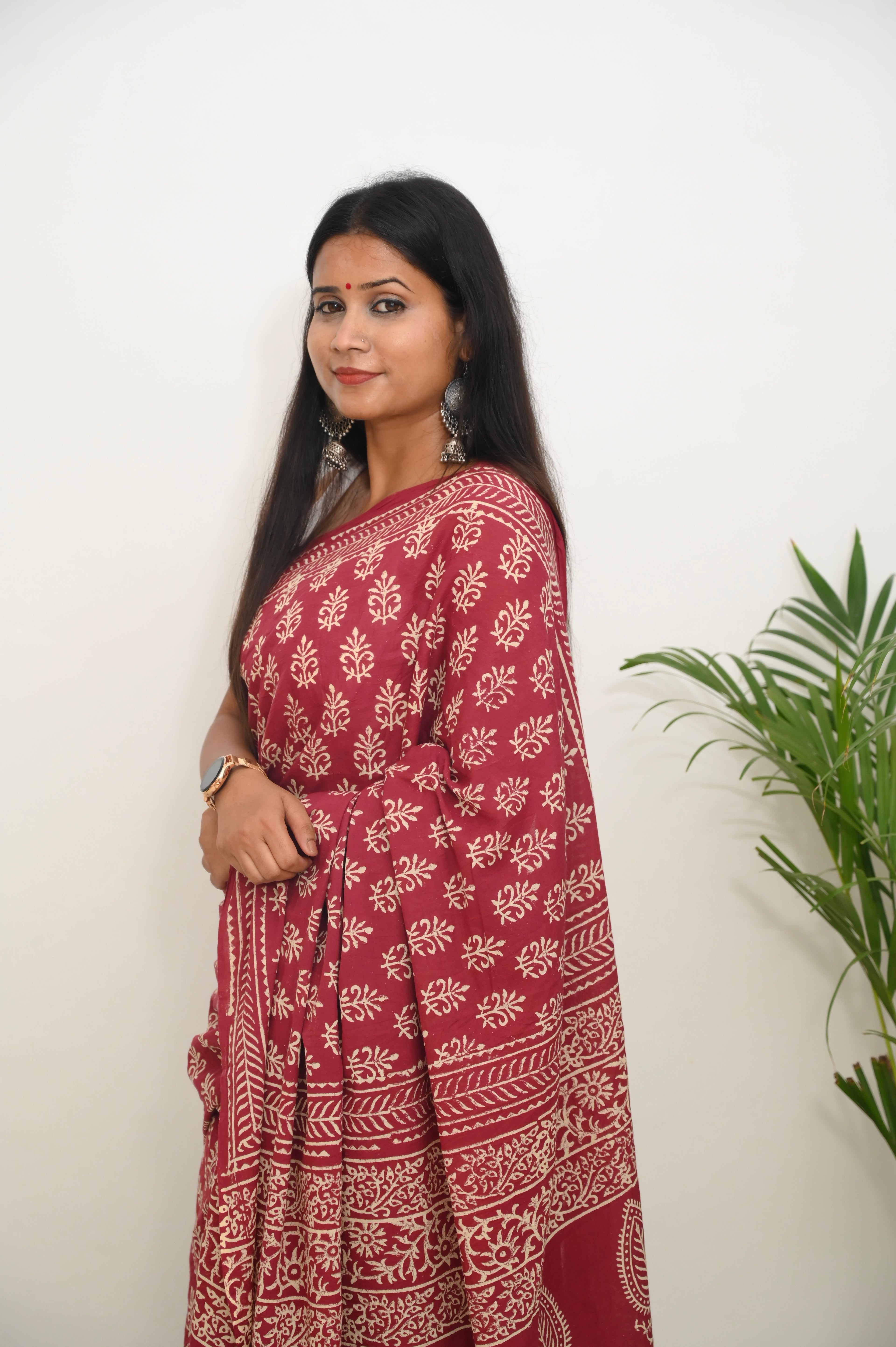 Mulmul Saree - Desi Bloom