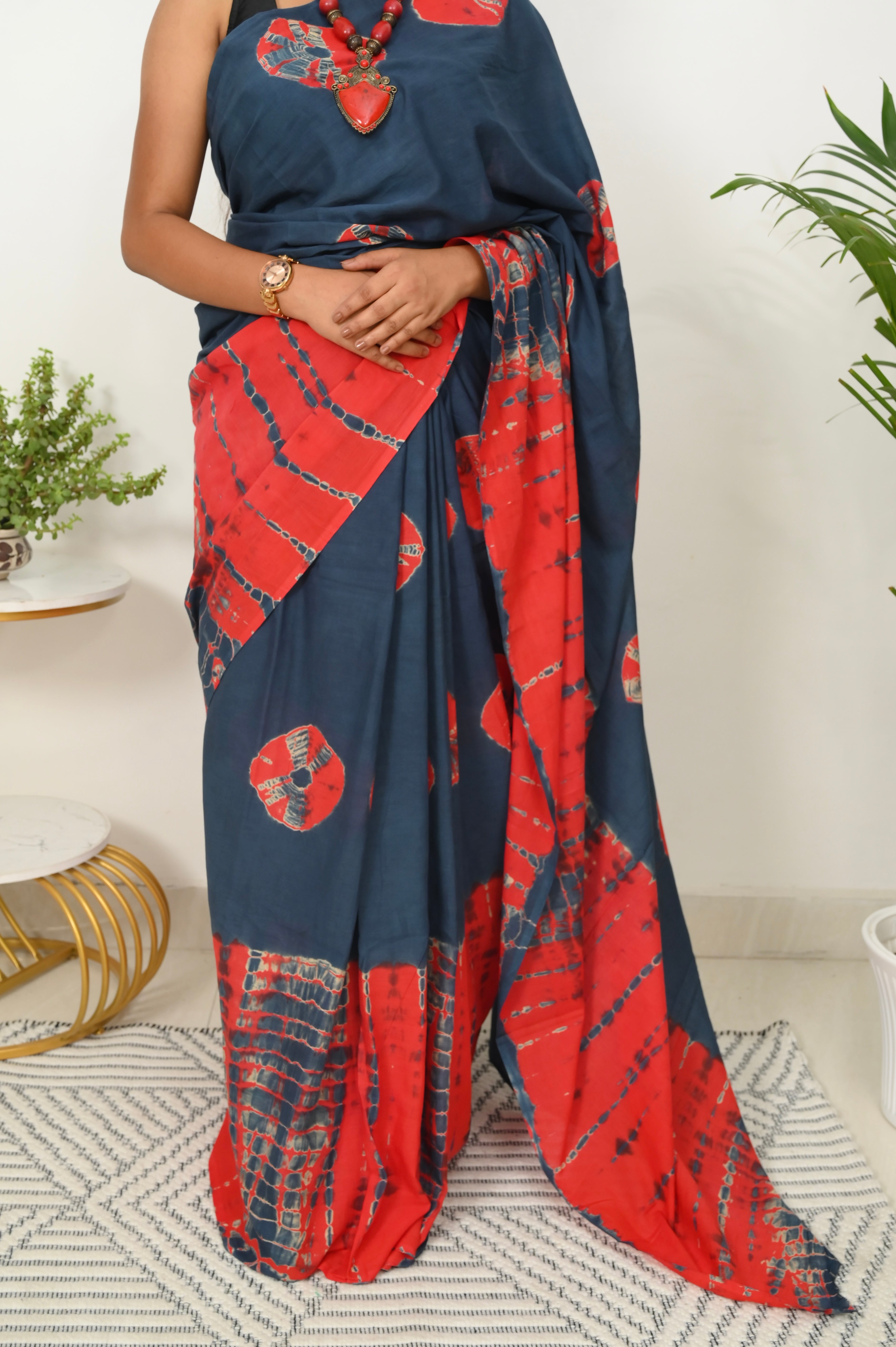 Mulmul Saree - Rang Lehar