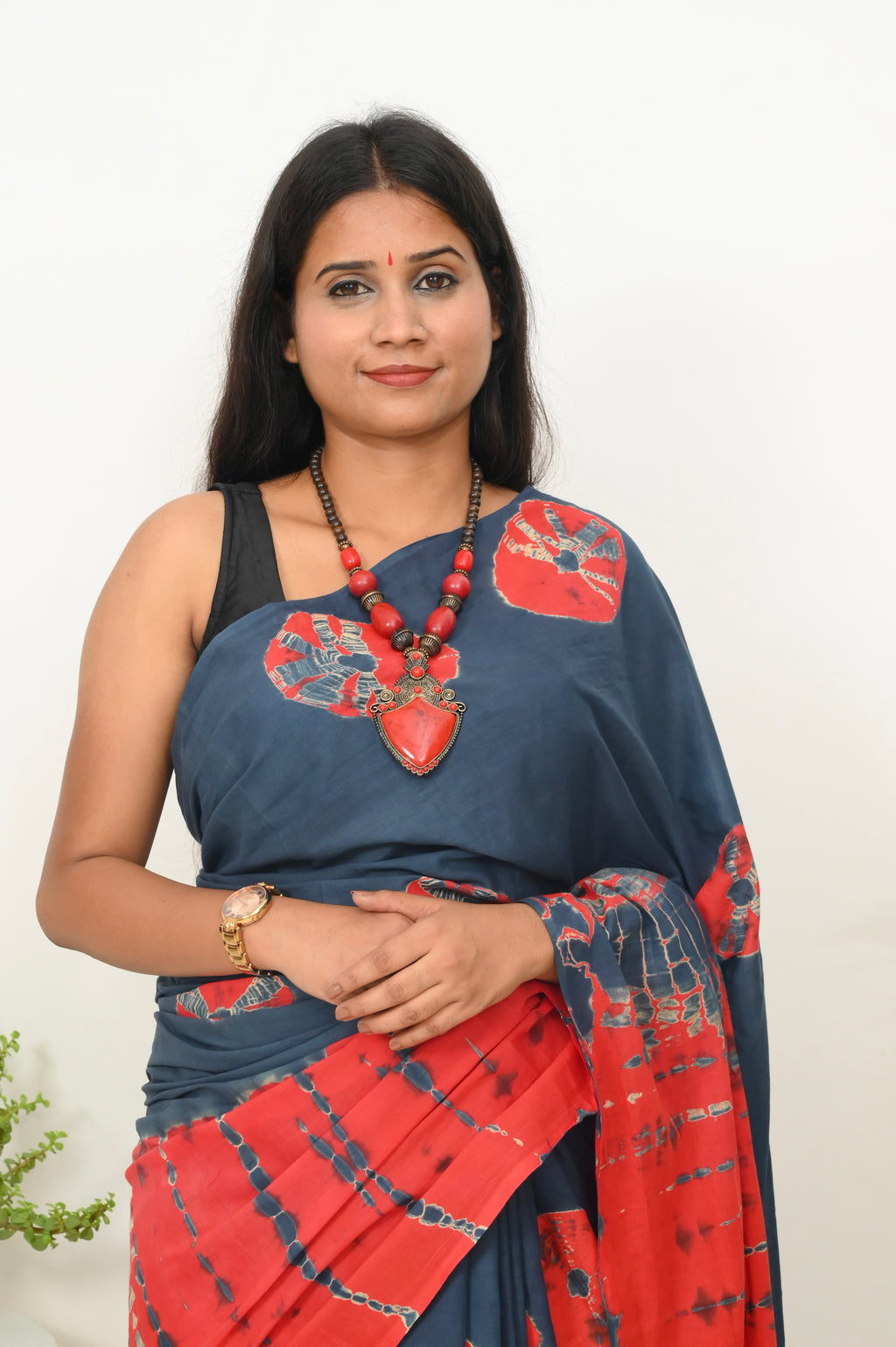 Mulmul Saree - Rang Lehar