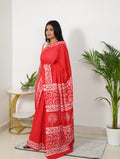 Mulmul Saree - Surkh Dil