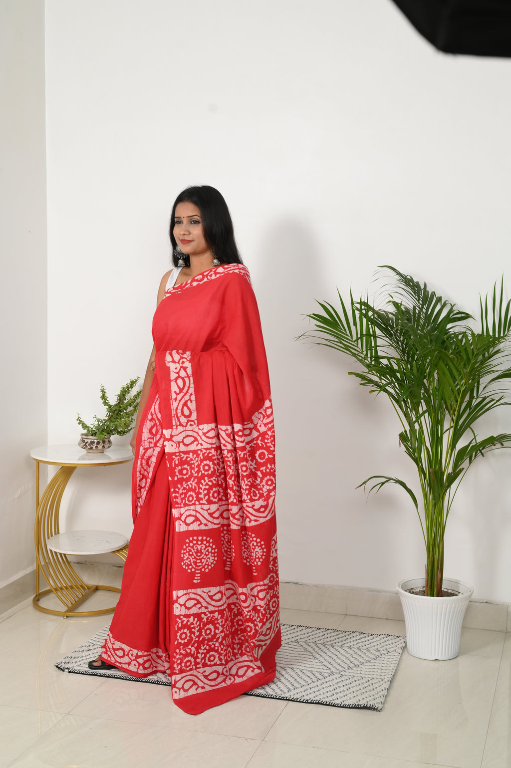 Mulmul Saree - Surkh Dil