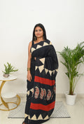 Mulmul Saree - Siyaah Khwaab